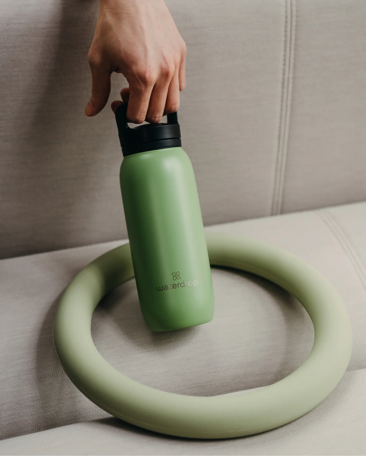 All-Purpose Thermo Bottle – 600ml with Straw Lid - Image 6
