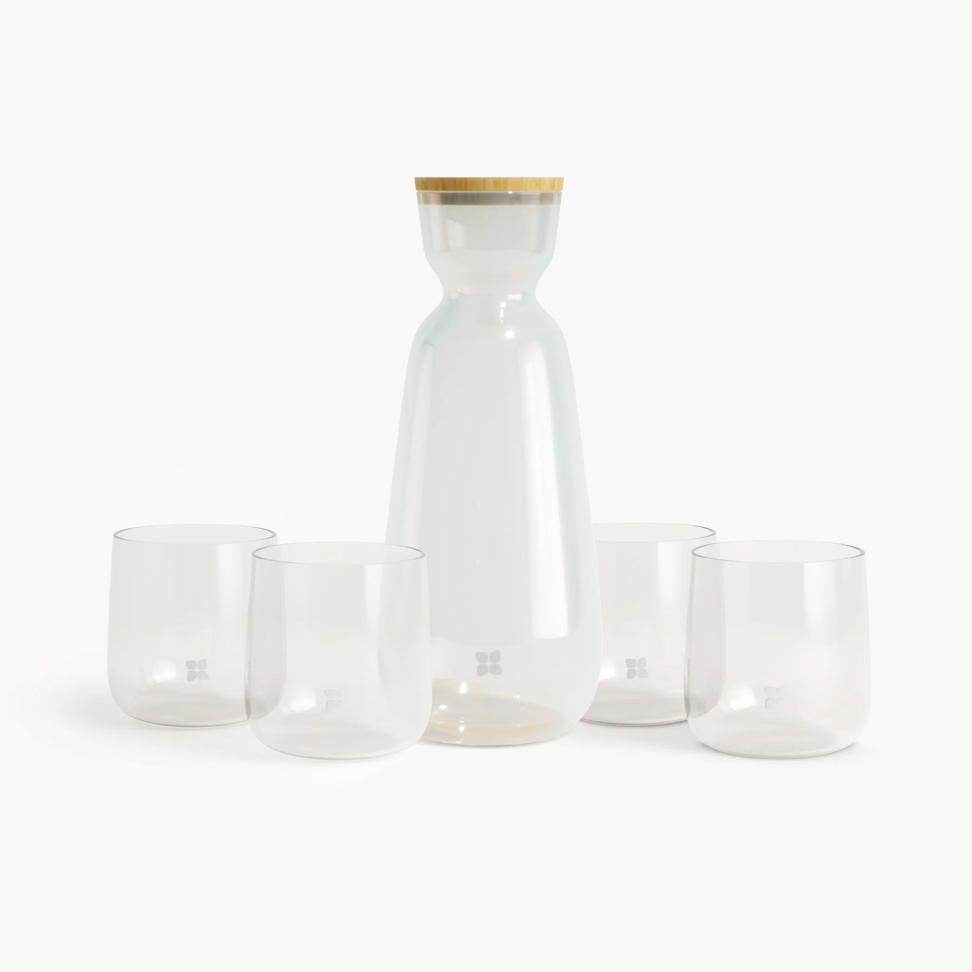 Signature Carafe + Glass Set (4-piece)